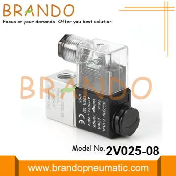 2V025-08-DC12V 2V025-08-DC24V Airtac Type Solenoid Valve