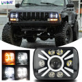 Universal 7 Inch H4 Led Motorcycle Headlight