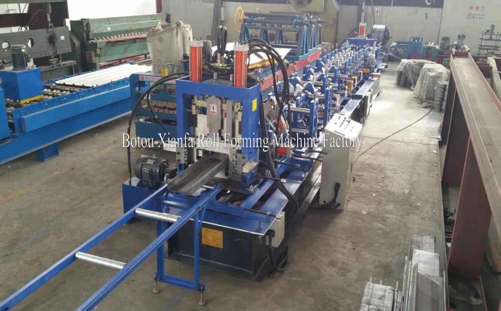 Quick Change Size CZ Purlin Forming Machine