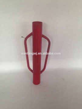 Red Color Steel Fence Post Driver