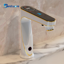Integrated Bathroom Faucet with Soap Dispensing Function
