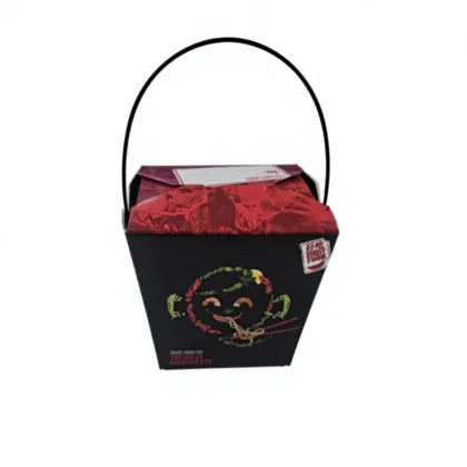 Elegant Chinese-Style Noodle Box with Handle