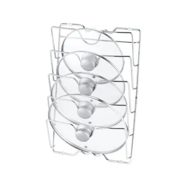 Pot and Lid Stacking Rack