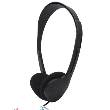 Descartáveis ​​baratos por atacado Airline Airplane Headphones