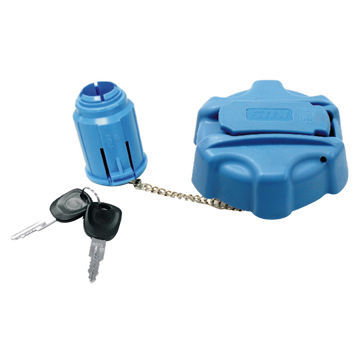 AdBlue/DEF Tank Cap with Lock, Bail and Vent, Filler Neck Set