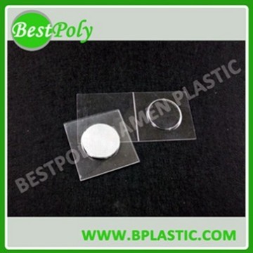 Thermoformed medallion coin with box blister packaging for coin