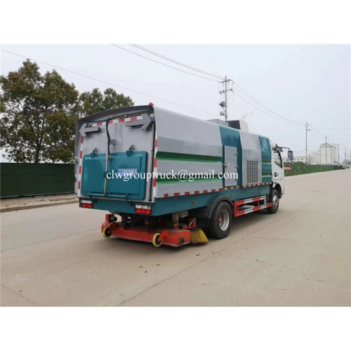 Dongfeng cesspit vaciado camión de tanque de succión de aguas residuales de vacío