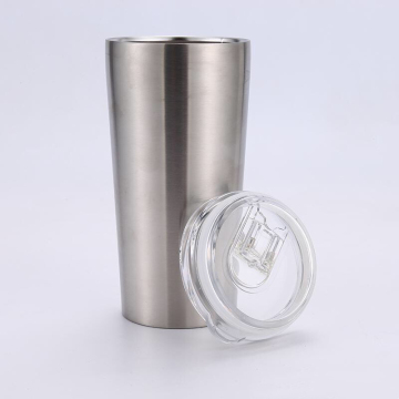 Straight Cup Stainless Steel Tumblers With Lid