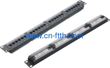 Cat.5e 24 port Utp Patch Panel 