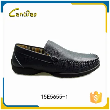 Wholesale fashion genuine leather shoes online men shoes                        
                                                                                Supplier's Choice
