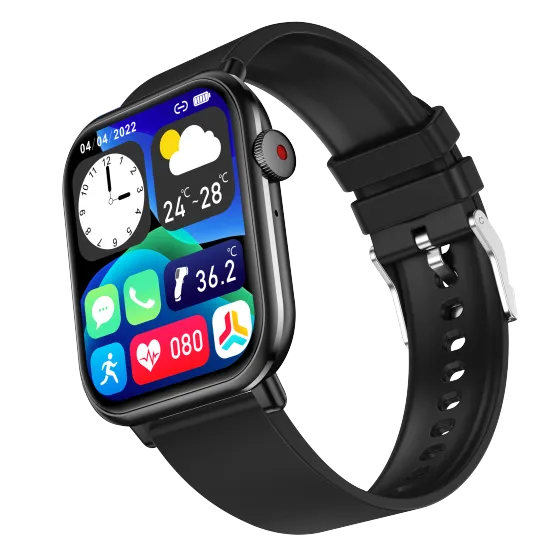 New QX9 Smartwatch 1.96 Inch Touch Screen - IP67 Waterproof BT Call Watch for Men's Outdoor Sports