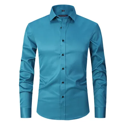 T-058 High Quality Colorful Long Sleeve Breathable Custom Boys Shirts & Men's Summer Polo T-shirts