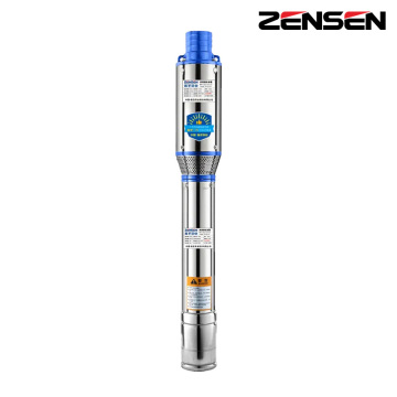 Bomba elétrica submersível para poço profundo de aço inoxidável