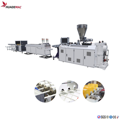 पीवीसी प्लास्टिक पाइप मशीन 20-110 मिमी 75-250 मिमी 315-600 मिमी