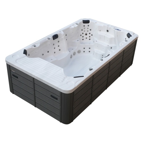 Smart outdoor 11-person endless swimming pool