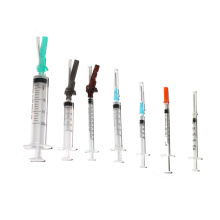 Seringue orale petite seringue médicale en plastique avec adaptateurs