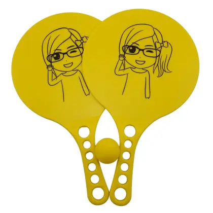 Colorful Beach Rackets Set for Summer Entertainment