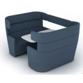Multi-functional Commercial Luxury High End Coffee Color Leather Modern Sofa Set