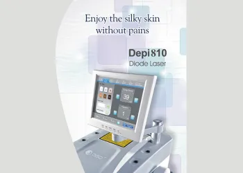 Painless Treatment Diode Laser Hair Removal Machine , Gsd Depi810