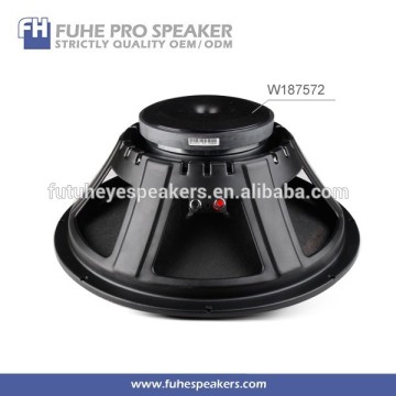 400W pressed steel basket /alto falantes/wooden speaker