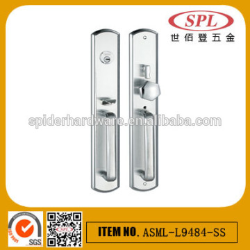 ISO and SGS certification of elegnant stainless steel lock, handle lock, mortise lock