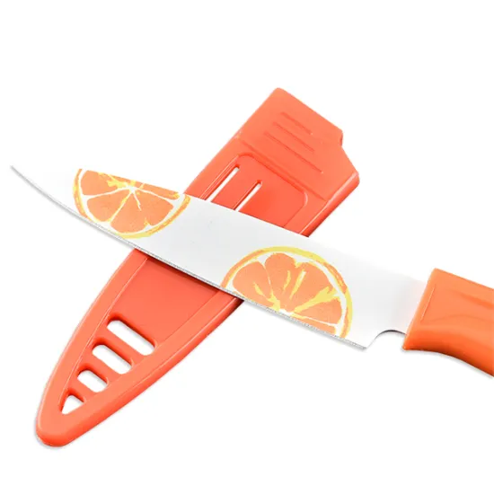 Set of 4 nonstick paring knife set