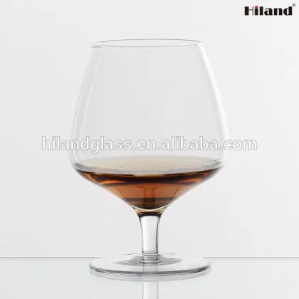 Hand blown shot glass brandy snifter