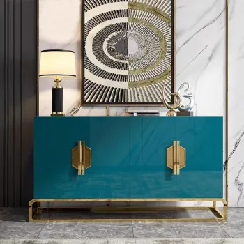 Postmodern Minimalist Light Luxury Storage Sideboard