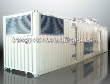 Container type 1250kva 1000kw diesel generator 4012-46TWG2A