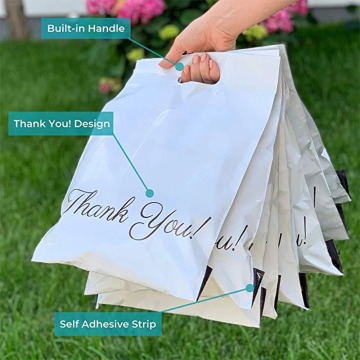 Poly-mailers biodegradables personalizados y bolsas de plástico para compras