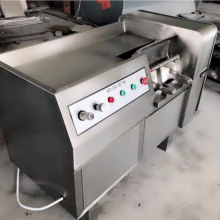 Meat Processing Plant Cube Dicer Cutting Machine