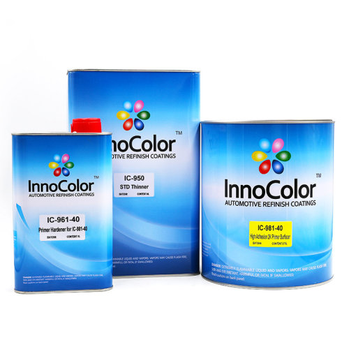 Good Adhension Innocolor Primer Surfacer Car Refinish Paint