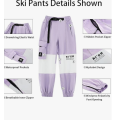 Pantalones de esquí Pantalones de snowboard aislado