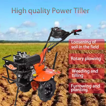 Mini Multifunctional Power Tiller Cultivators for Gardens and Fields