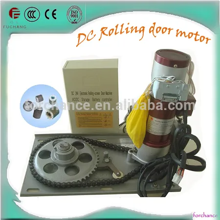 DJM300kg-1P rolling shutter motor with UPS