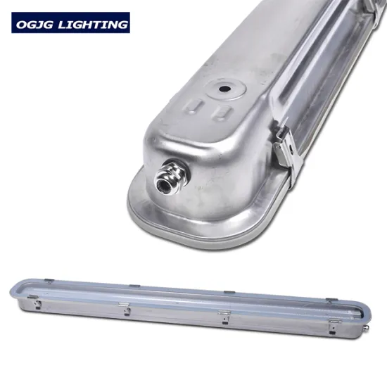 Professional Linear LED Lighting Fixture Stainless Steel Triproof Vapor Tight Light