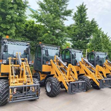 Front wheel loader with CE