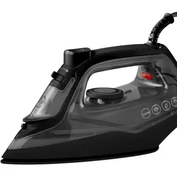 Best Selling Multi-Function Steam Iron with 2000W Power, Self-Clean, Anti-Drip, Anti-Calc Technology, and Ceramic Soleplate