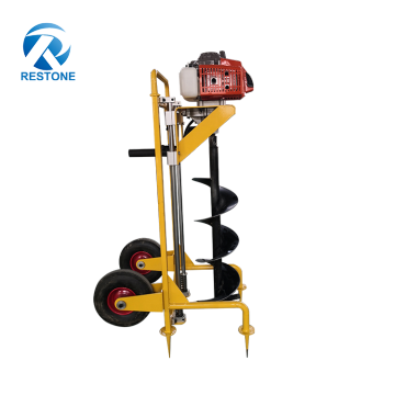 196cc Tree Planting Digging Machine Earth Auger Post Hole Digger