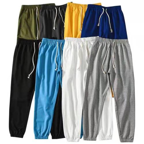 Pantalones deportivos Pure Color Cvc para hombre