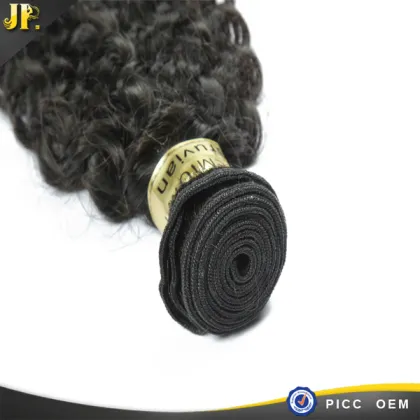 JP no tangle short hair weft Peruvian curly weave, Peruvian curly hair weave