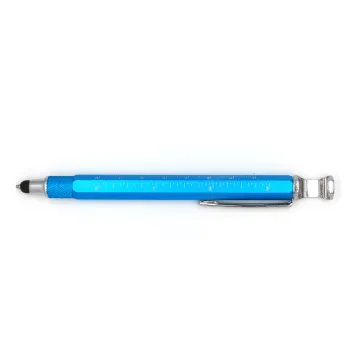 Multifunctional 6-in-1 Ball Point Pen with Beer Bottle Opener & Screwdriver