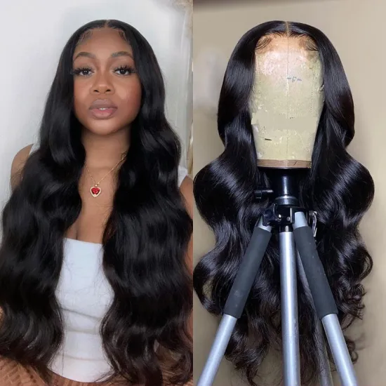 Brazilian Virgin Human Hair Wig,150% 180% Density Transparent Hd Human Lace Front Wigs ,Unprocessed Raw Remy Lace Frontal Wig