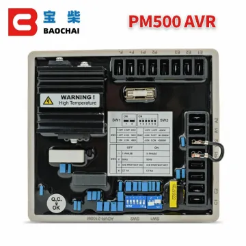 PM500 Brushless Marathon Generator Control Module with Automatic Voltage Regulator (AVR)