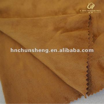 100% polyester fire prevention, waterproof Suede Fabric for sofa ,shoe