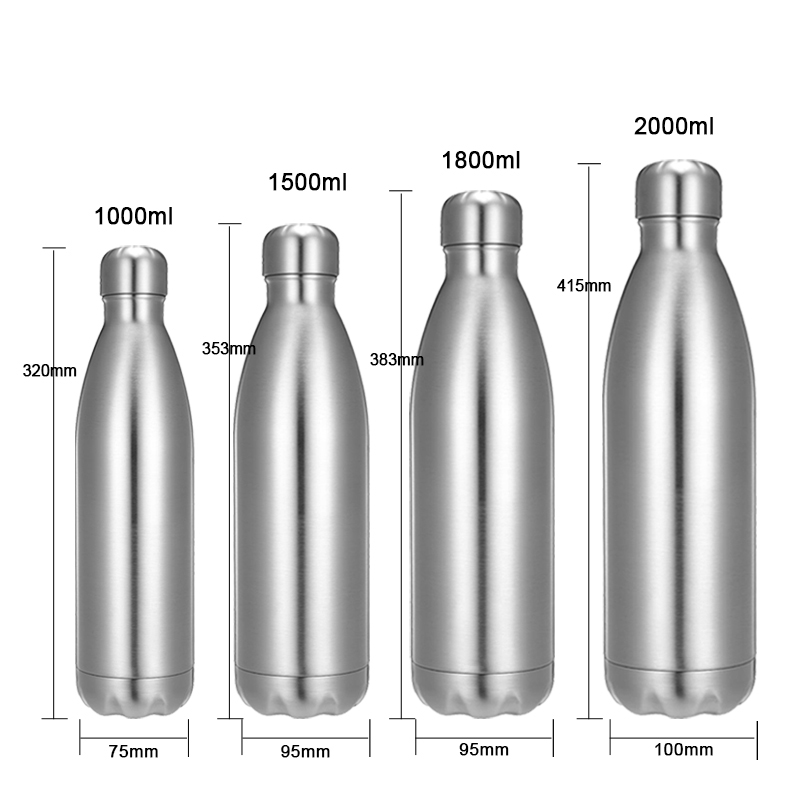 stainless steel cola bottle