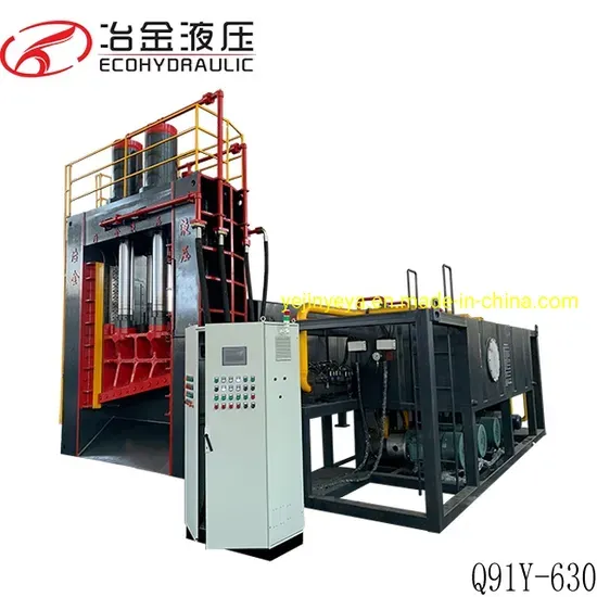 Heavy-Duty Gantry Shear for Waste Scrap Metal