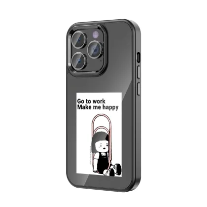 Interchangeable photo ink screen phone case