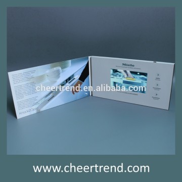 customized design video brochure