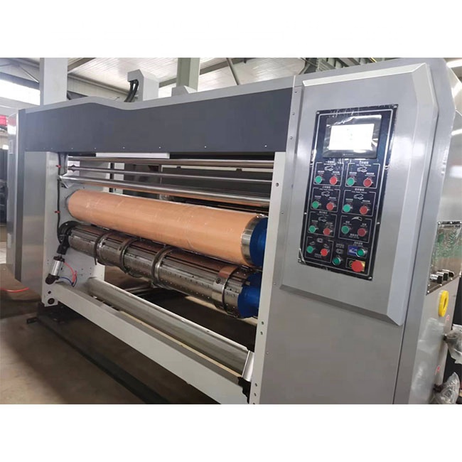 lead edge feeder printer slotter die cutter machine